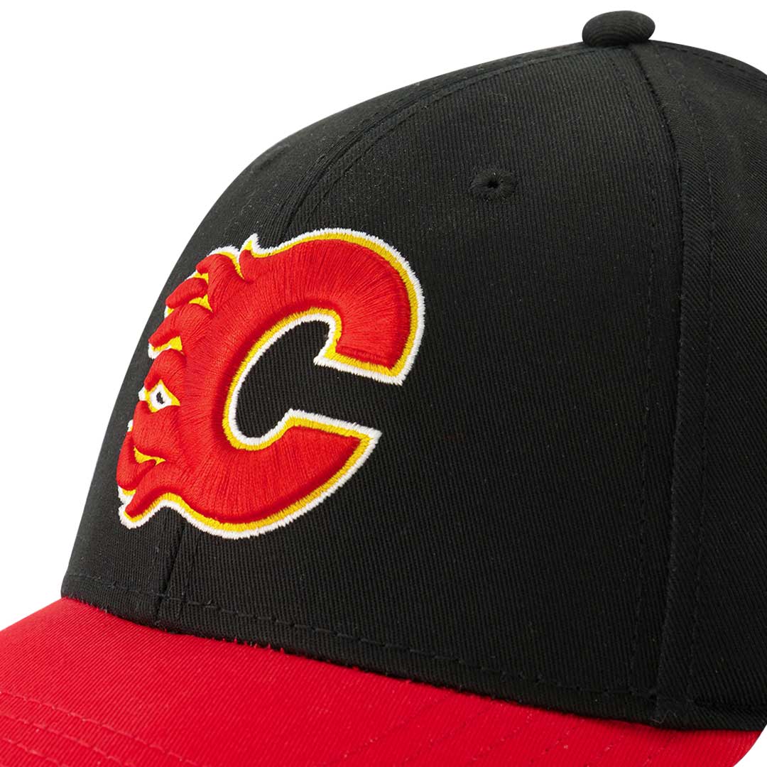NHL - Men's Calgary Flames 3D Logo Dad Hat (NHXX2FYMHDCC1PB 00BRE)
