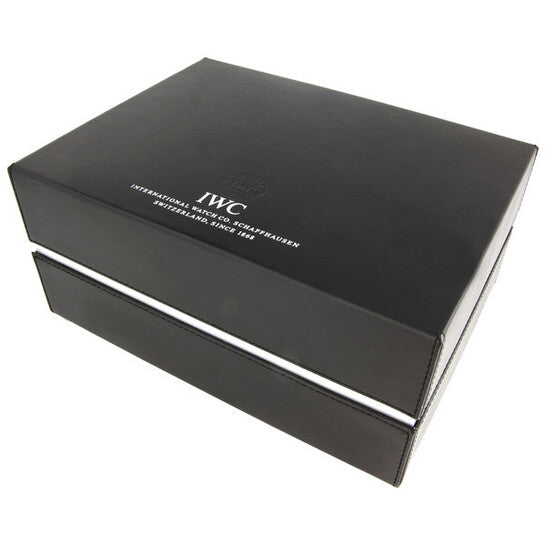 IWC Portuguese Automatic Black Dial Black Leather Men's Watch Item No. IW500109