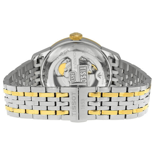 Tissot Le Locle Automatic Silver Dial Two-tone Men's Watch T0064282203800 Item No. T006.428.22.038.00