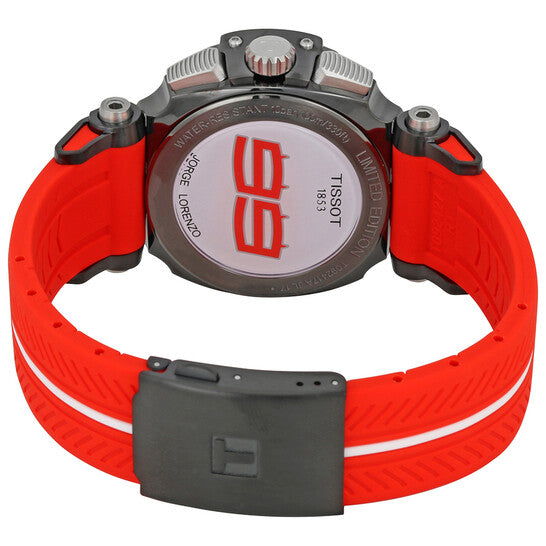 Tissot T-Race Jorge Lorenzo Anthracite Dial Men's Watch Item No. T092.417.37.061.02