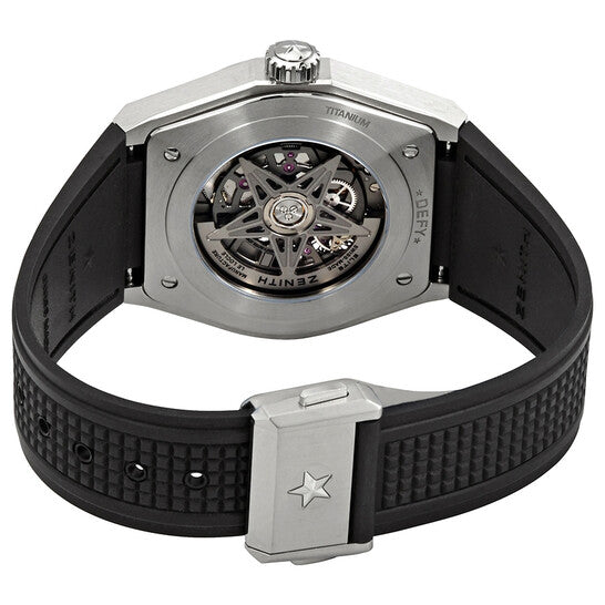 Zenith Defy Classic Automatic Skeletal Dial Titanium Men's Watch Item No. 95.9000.670/78.R782