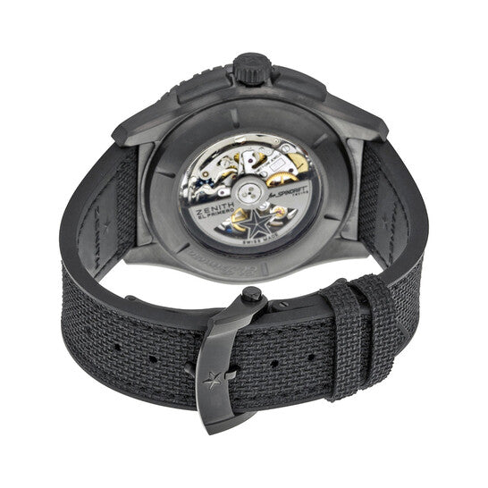 Zenith Stratos Spindrift Chronograph Men's Watch 752060406121R573 Item No. 75.2060.4061/21.R573