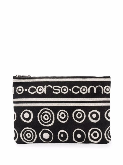 10 CORSO COMOlogo zipped clutch