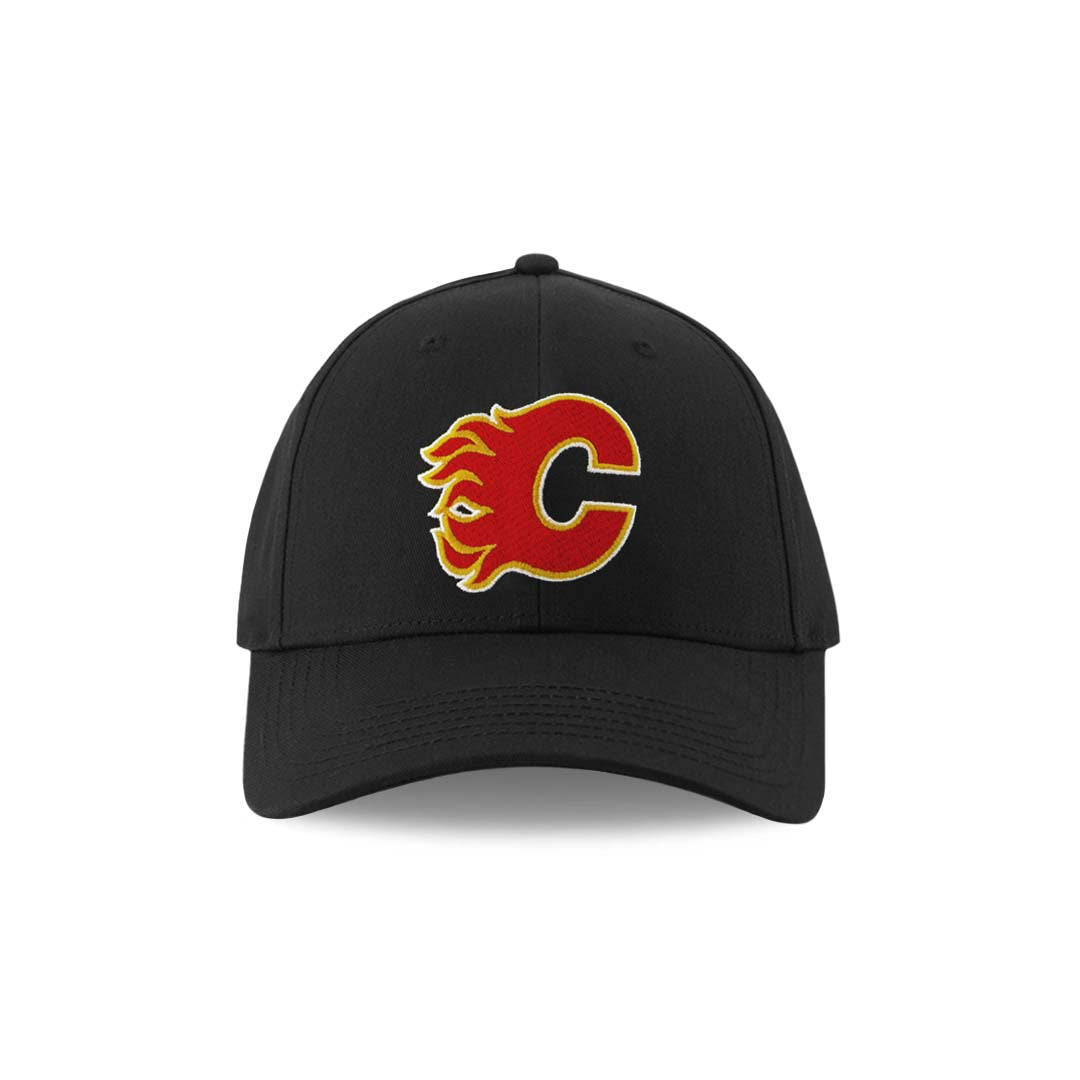 NHL - Men's Calgary Flames Flat Logo Hat (NHXX2L2MHDCC1PB 00BLK)