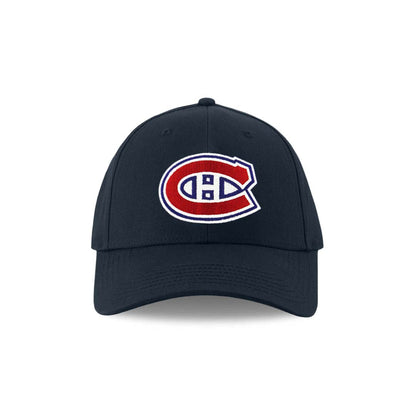 NHL - Men's Montreal Canadiens Flat Logo Hat (NHXX2KQMHDCC1PB 41NVY)
