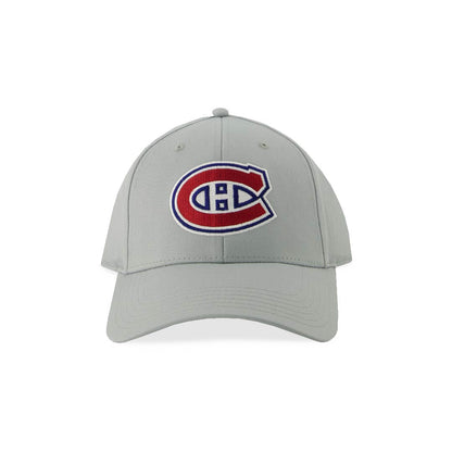 NHL - Men's Montreal Canadiens Flat Logo Hat (NHXX2KQMHDCC1PB 02GRY)
