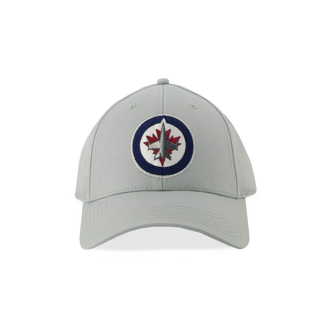 NHL - Men's Winnipeg Jets Flat Logo Hat (NHXX2KTMHDCC1PB 02GRY)