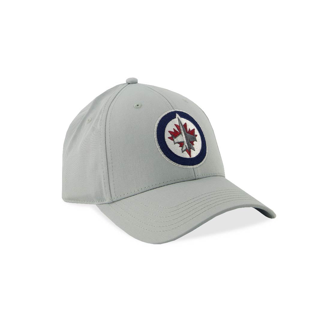 NHL - Men's Winnipeg Jets Flat Logo Hat (NHXX2KTMHDCC1PB 02GRY)