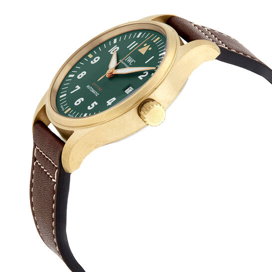 IWC Pilot Spitfire Automatic Green Dial Men's Watch  Item No. IW326802