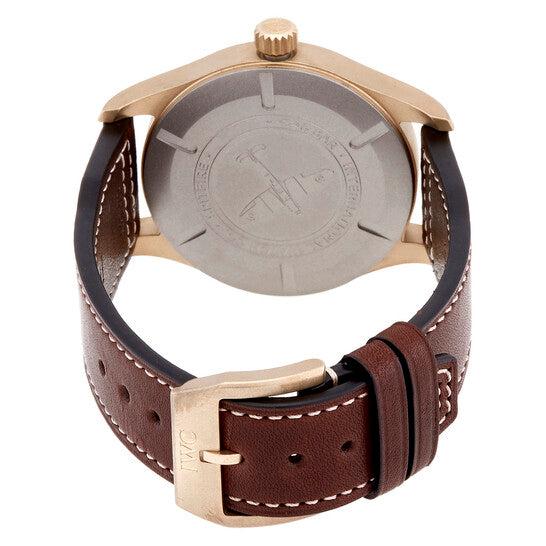 IWC Pilot Spitfire Automatic Green Dial Men's Watch  Item No. IW326802