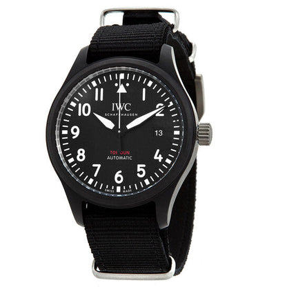 IWC Pilot Top Gun Automatic Black Dial Men's Watch  Item No. IW326901