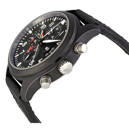 IWC Pilots Double Chronograph Edition Automatic Men's Watch  Item No. IW379901