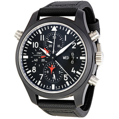 IWC Pilots Double Chronograph Edition Automatic Men's Watch  Item No. IW379901