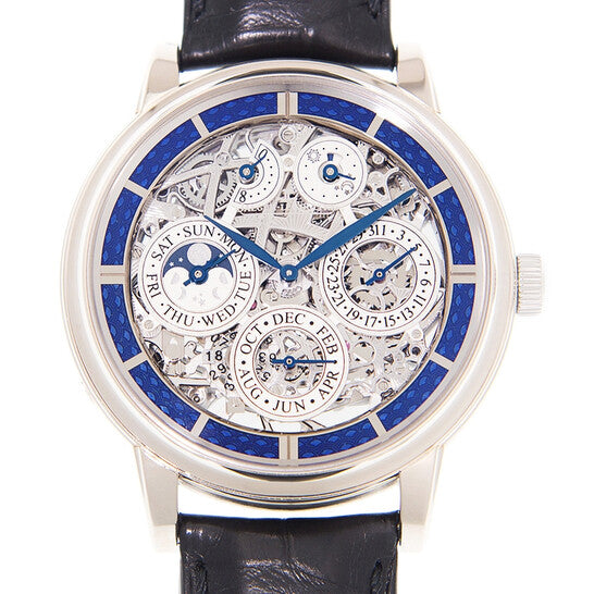 Jaeger LeCoultre Master Grande Tradition Skeleton Dial Men's Watch  Item No. Q50635SQ
