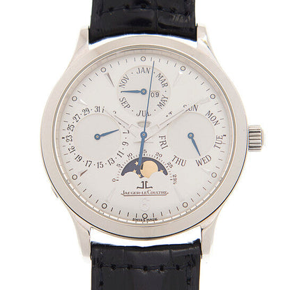 Jaeger LeCoultre Master Ultra Thin Perpetual Automatic Silver Dial Men's Watch  Item No. Q149842A