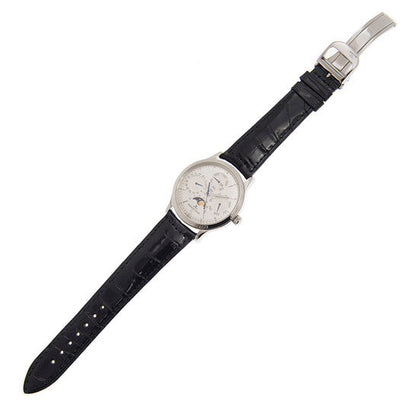 Jaeger LeCoultre Master Ultra Thin Perpetual Automatic Silver Dial Men's Watch  Item No. Q149842A