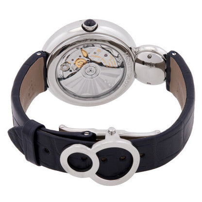 Jaquet Droz Lady 8 Blue Aventurine Quartz Dial Polished Stainless Steel Automatic Ladies Watch  Item No. J014500270