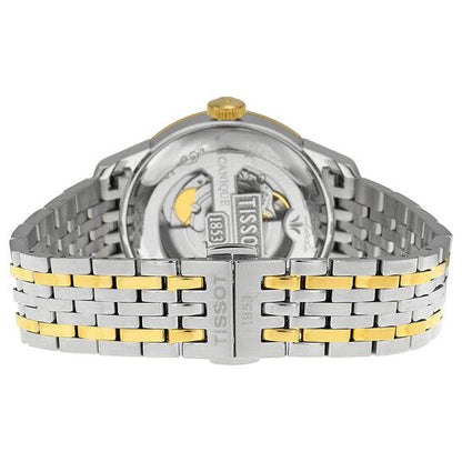 Tissot Le Locle Automatic Silver Dial Two-tone Men's Watch T0064282203800 Item No. T006.428.22.038.00