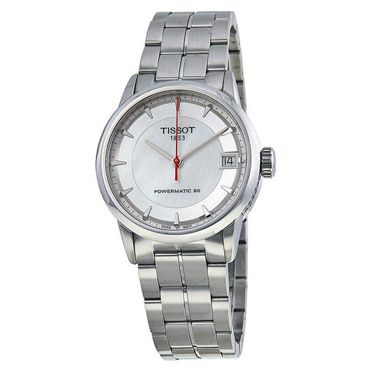 Tissot Luxury Asian Games Automatic Mother of Pearl Dial Stainless Steel Ladies Watch T0862071111101 Item No. T086.207.11.111.01