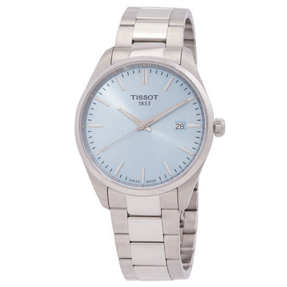 Tissot PR 100 Quartz Ice Blue Dial Men's Watch  Item No. T1504101135100