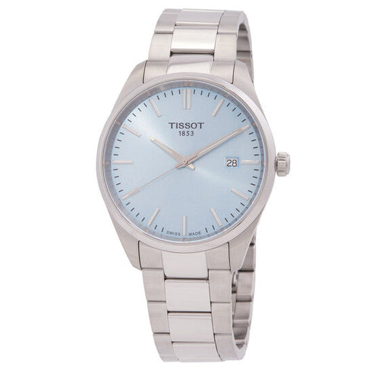 Tissot PR 100 Quartz Ice Blue Dial Men's Watch  Item No. T1504101135100