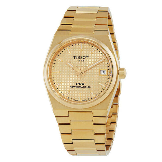 Tissot PRX Powermatic 80 Automatic Champagne Dial Ladies Watch  Item No. T1372073302100