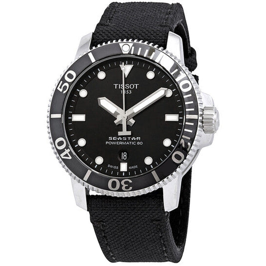 Tissot Seastar 1000 Automatic Black Dial Men's Watch  Item No. T120.407.17.051.00