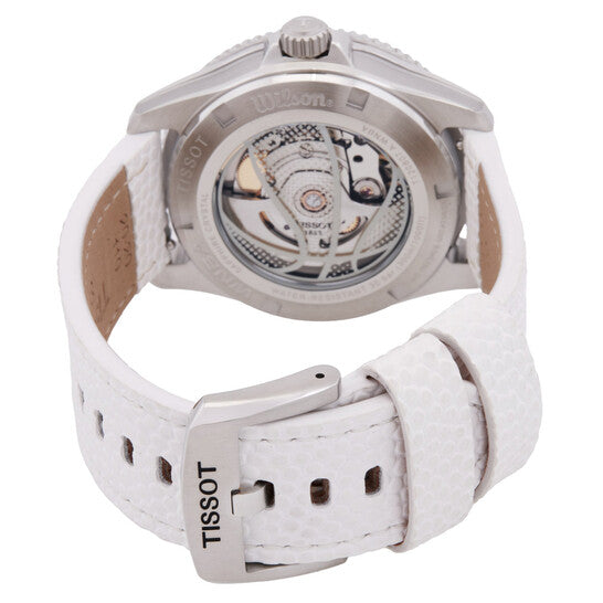 Tissot Seastar Wilson WNBA Automatic Black Dial Unisex Watch  Item No. T1208071705100