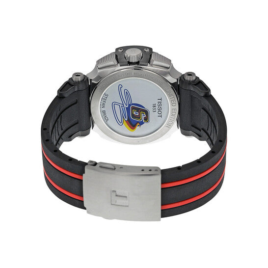 Tissot T-Race Stefan Bradl Chronograph Black Dial Men's Watch  Item No. T092.417.27.051.00