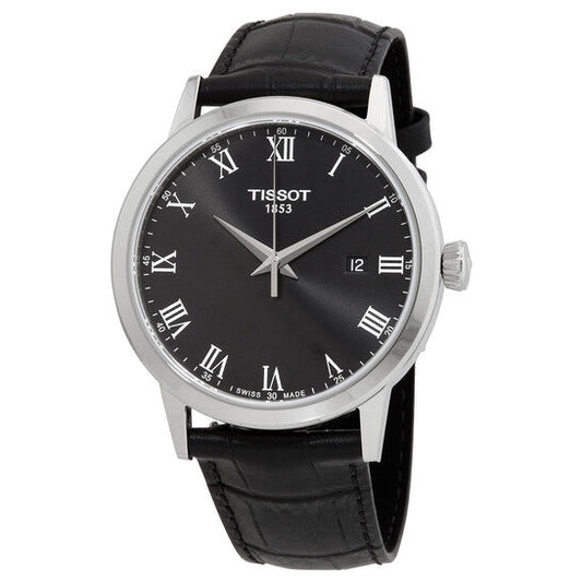 Tissot T-Classic Quartz Black Dial Men's Watch  Item No. T129.410.16.053.00