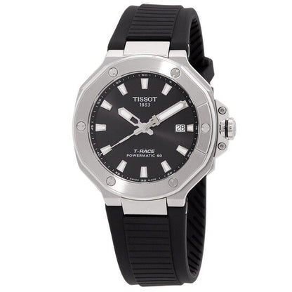 Tissot T-Race Powermatic 80 Automatic Black Dial Men's Watch  Item No. T1418071705100