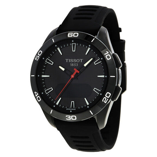 Tissot T-Touch Connect Sport Quartz Black Dial Watch  Item No. T1534204705104