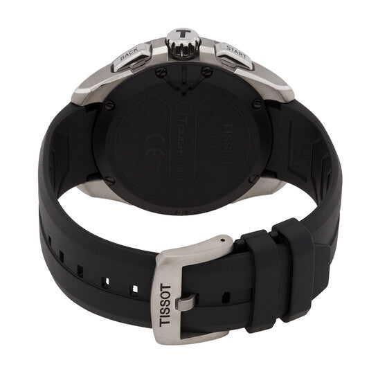 Tissot T-Touch Perpetual Alarm Chronograph Quartz Analog-Digital Black Dial Men's Watch  Item No. T121.420.47.051.00