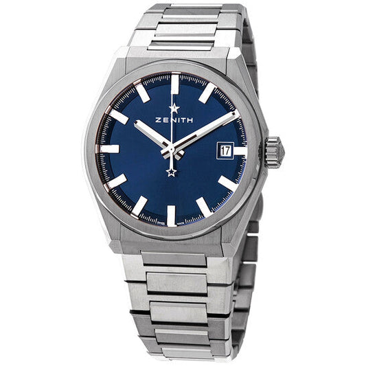 Zenith Defy Classic Automatic Blue Dial Titanium Men's Watch  Item No. 95.9000.670/51.M9000