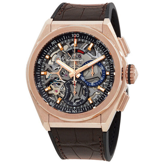 Zenith Defy El Primero 21 Chronograph Automatic Skeletal Dial Men's Watch  Item No. 18.9000.9004/71.R585