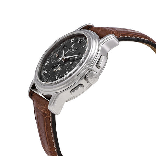Zenith El Primero Chronomaster Chronograph Automatic Black Dial Watch  Item No. 01.0240.410/21GB