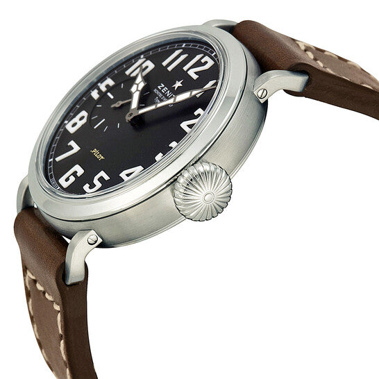 Zenith Elite Pilot Automatic Black Dial Men's Watch  Item No. 03.1930.681/21.C723