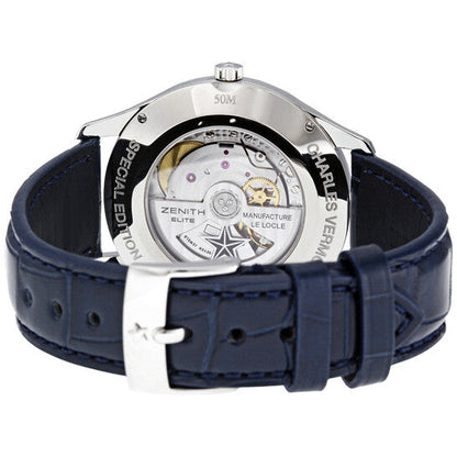 Zenith Heritage Blue Dial Automatic Men's Watch 03201268151C503 Item No. 03.2012.681/51.C503
